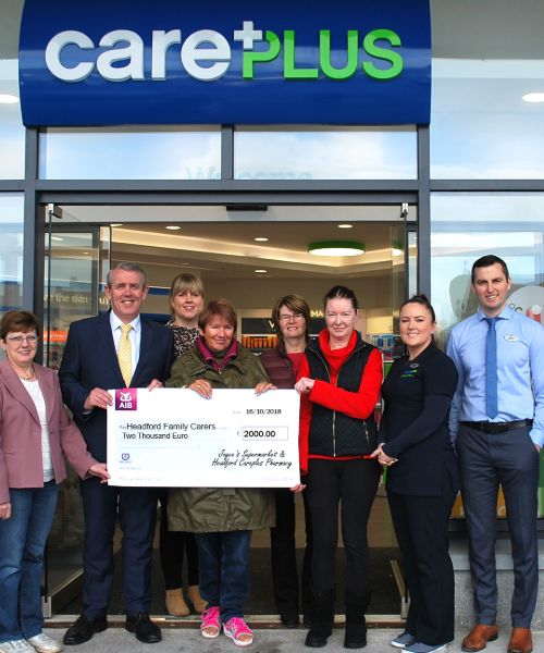 Headford CarePlus Pharmacy + Family Carers Ireland