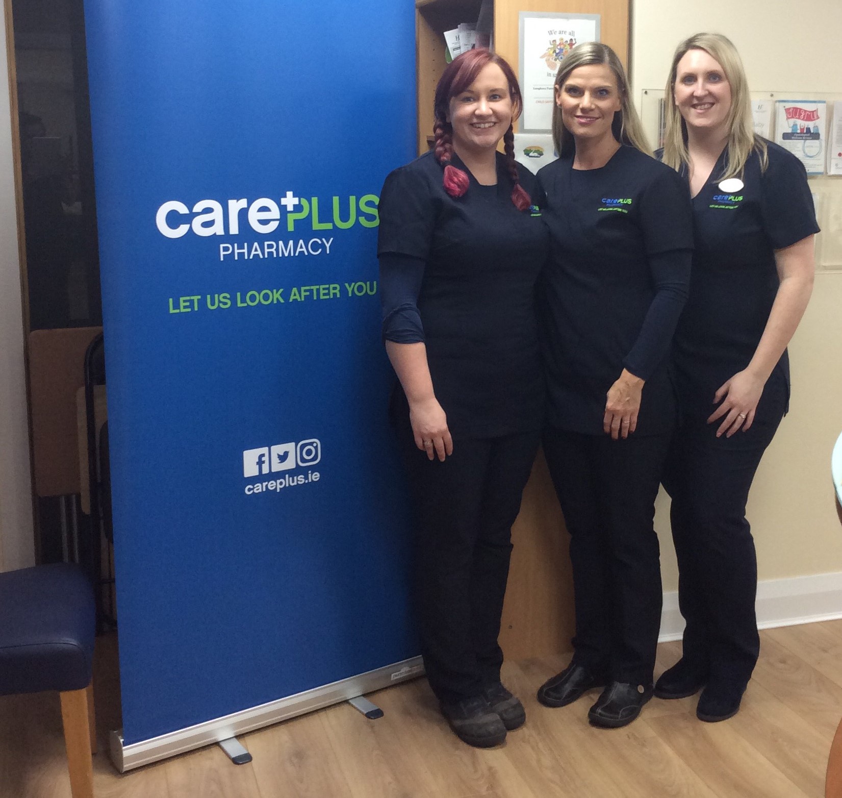 staff at Killian's CarePlus Pharmacy pediatric first aid event